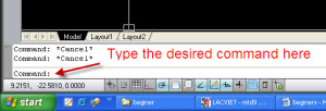 Autocad type commands for mac