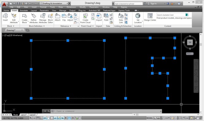 how to explode a block in autocad 2014