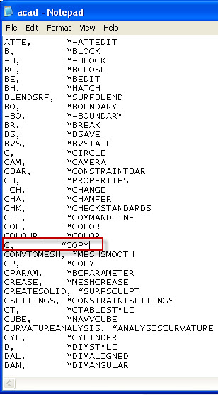 how to change shortcut keys in autocad for mac