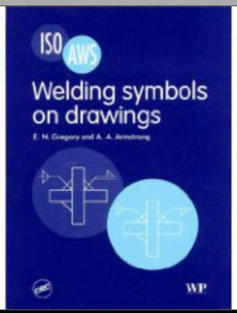 This is Welding symbols on drawing book cover