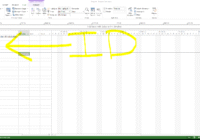 Hide ID MS project