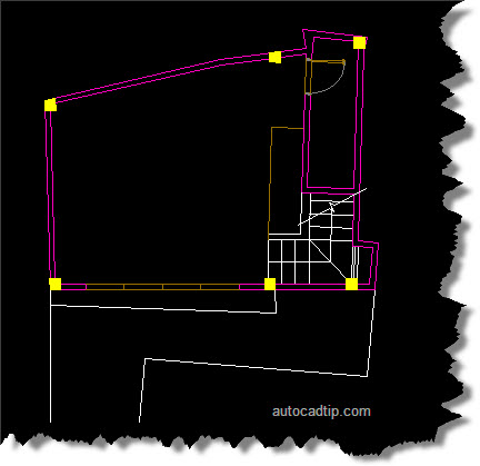 This is a the AutoCAD file prepared before import into SketchUp.
