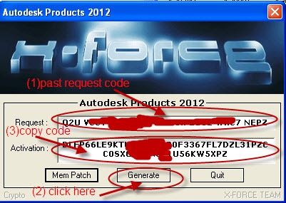 helpful tutorial generate activation code for Autocad 2012