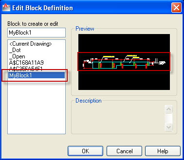 Block's name when create block quickly AutoCAD AutoLISP
