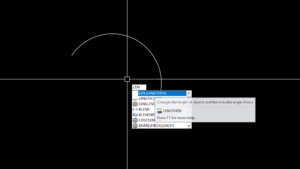 How to Create an Arc with Specific Length in AutoCAD?