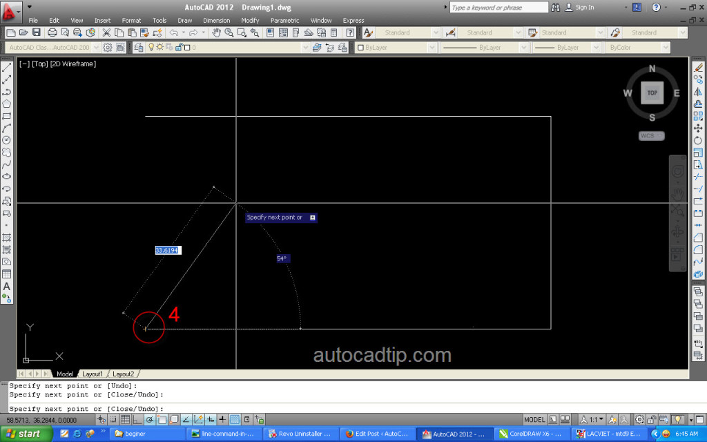 This image is provided by autocad tutorial on autocadtip