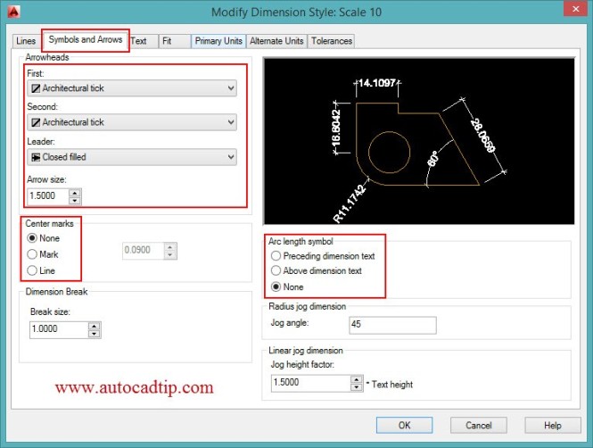 Create a scale 110 in the AutoCAD drawing